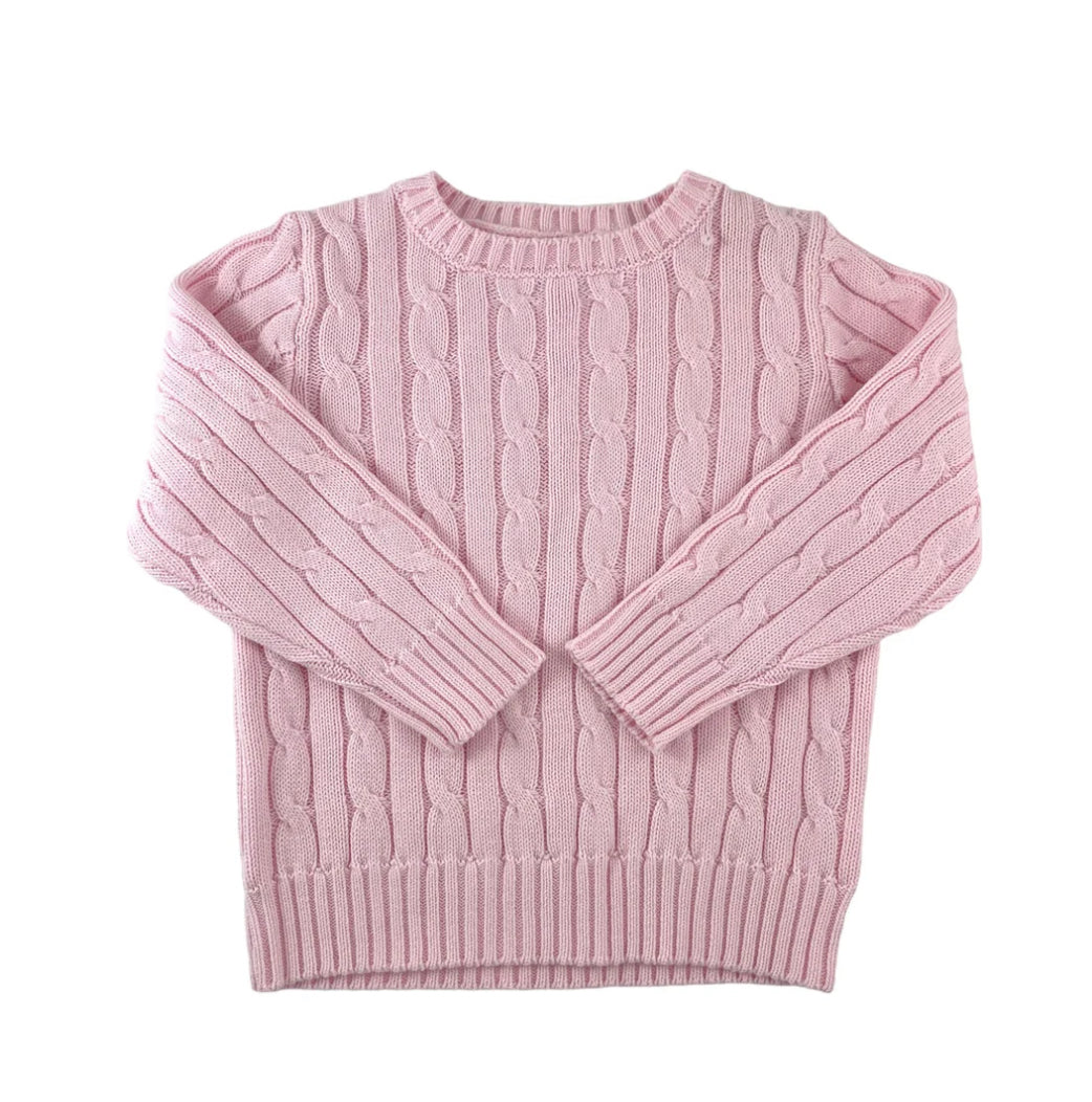 Cable Crewneck Sweater