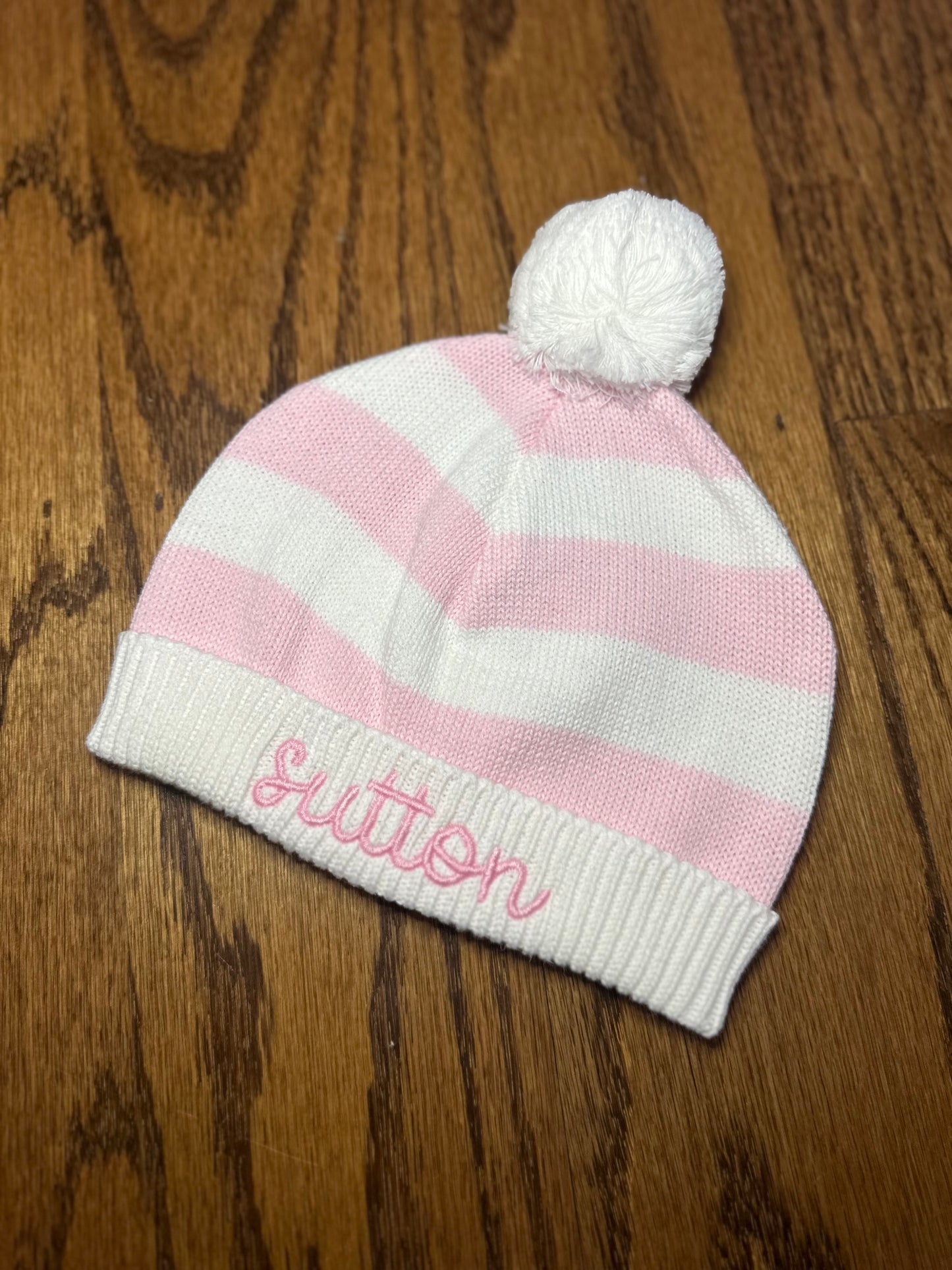 Stripe Knit Hat