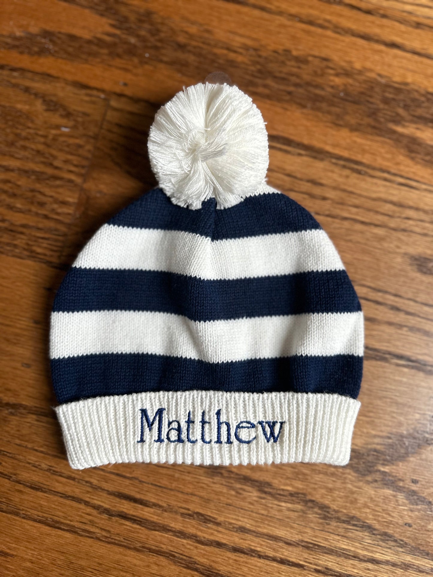 Stripe Knit Hat