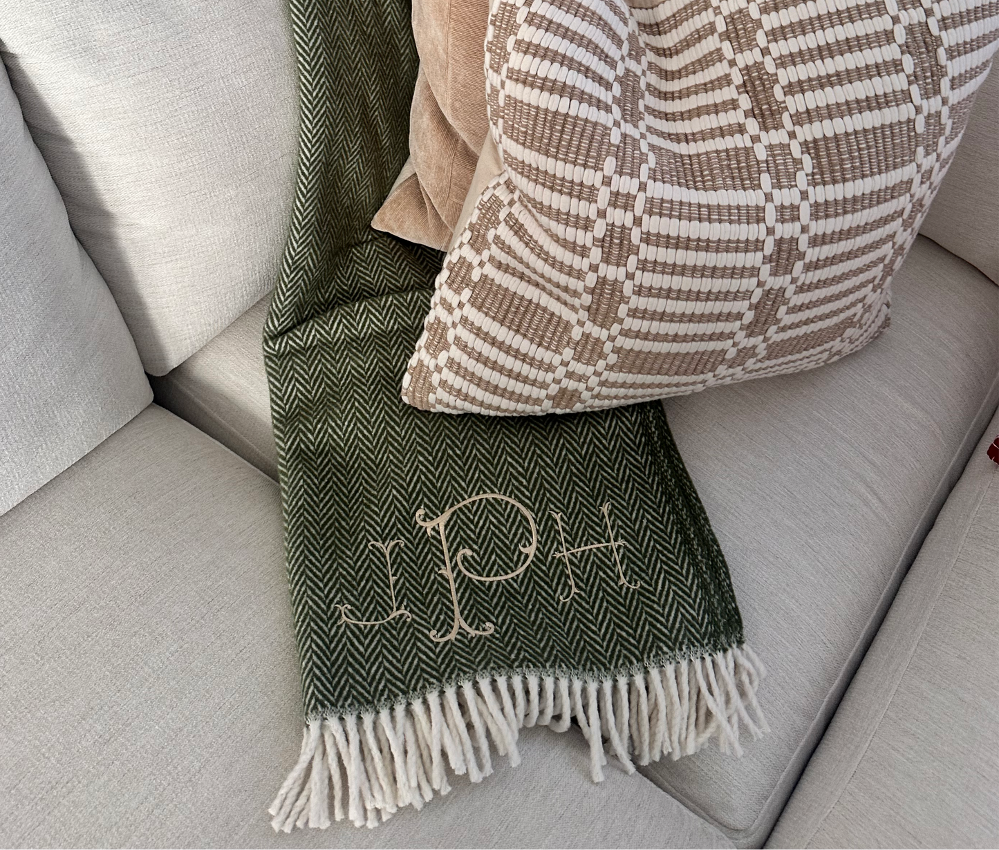 Herringbone Throw
