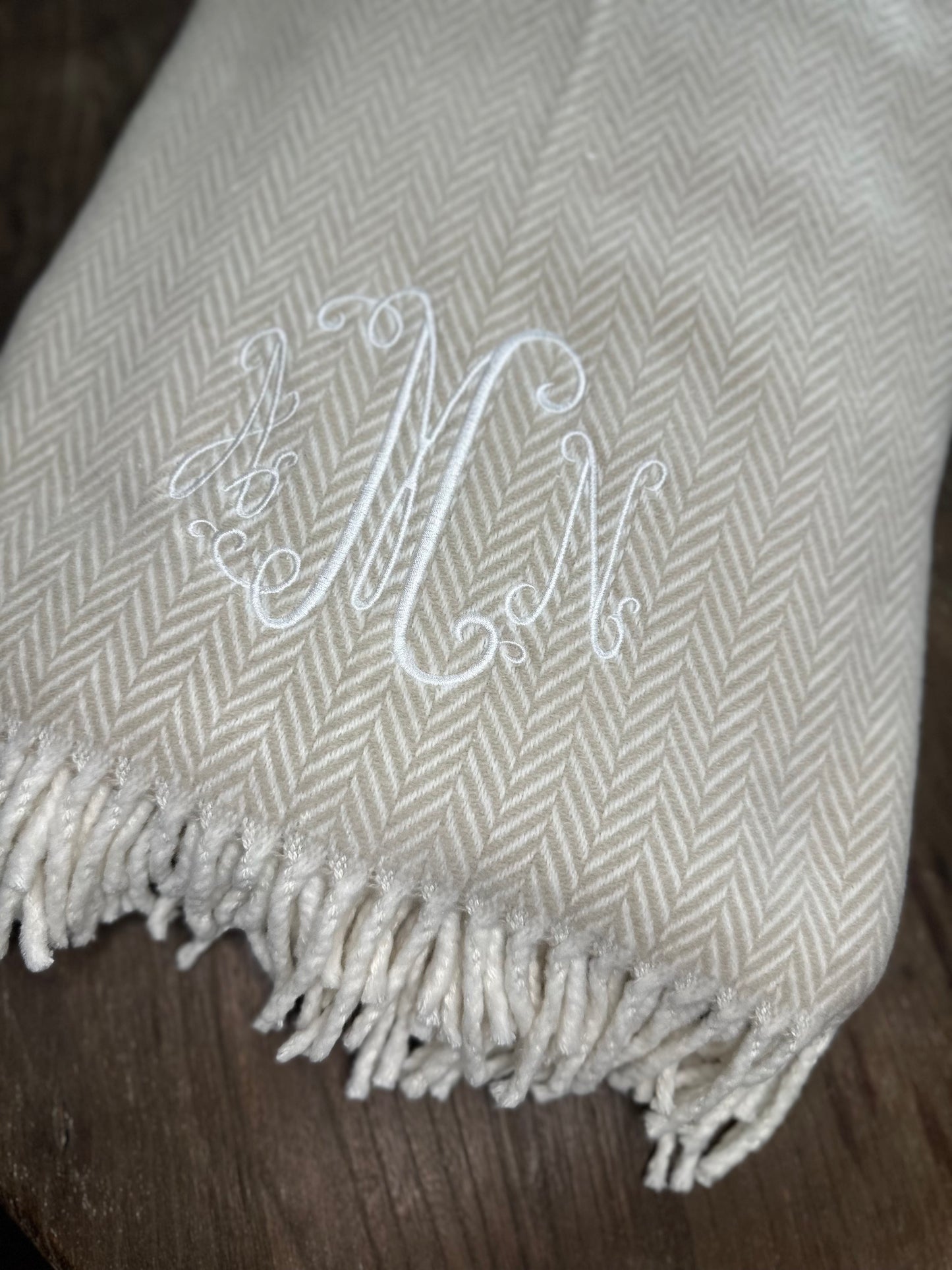 Herringbone Throw