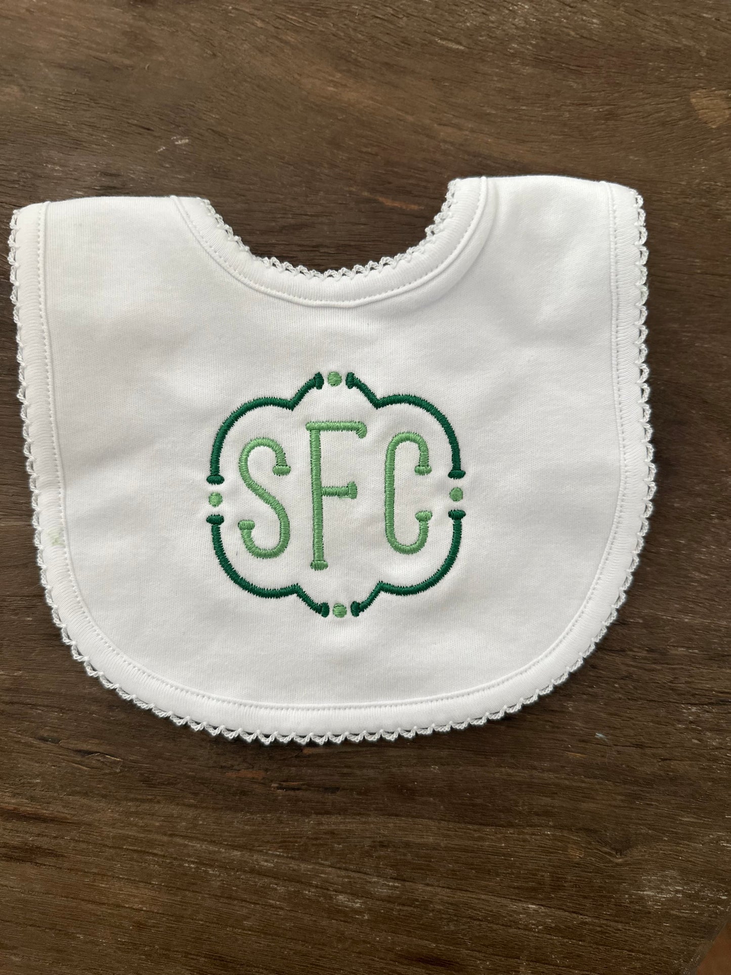 Picot Trim Bib
