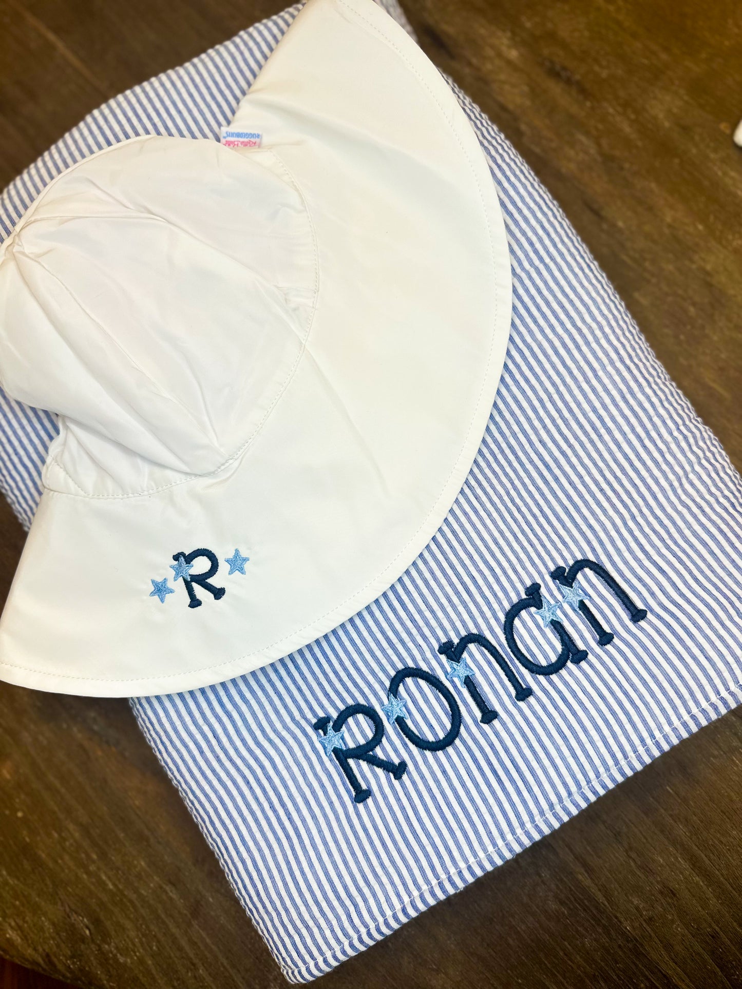 Seersucker Beach Towel