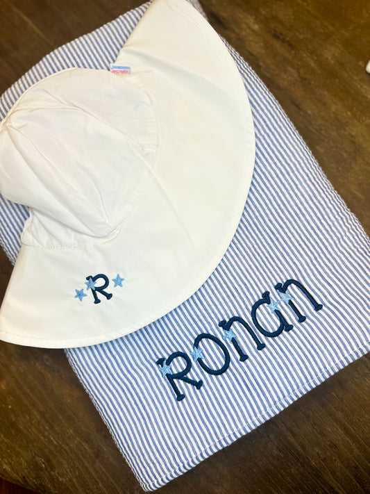 Seersucker Beach Towel