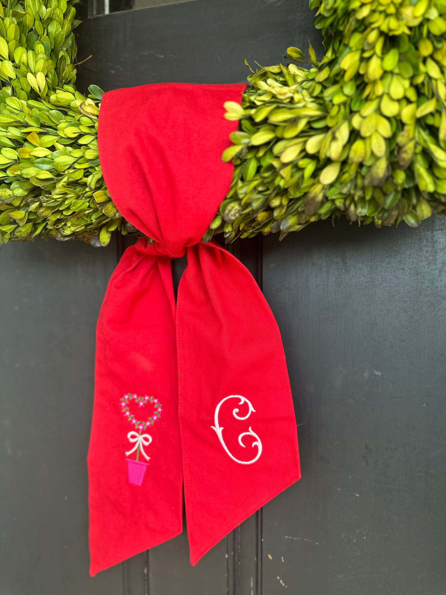 Wreath Sash