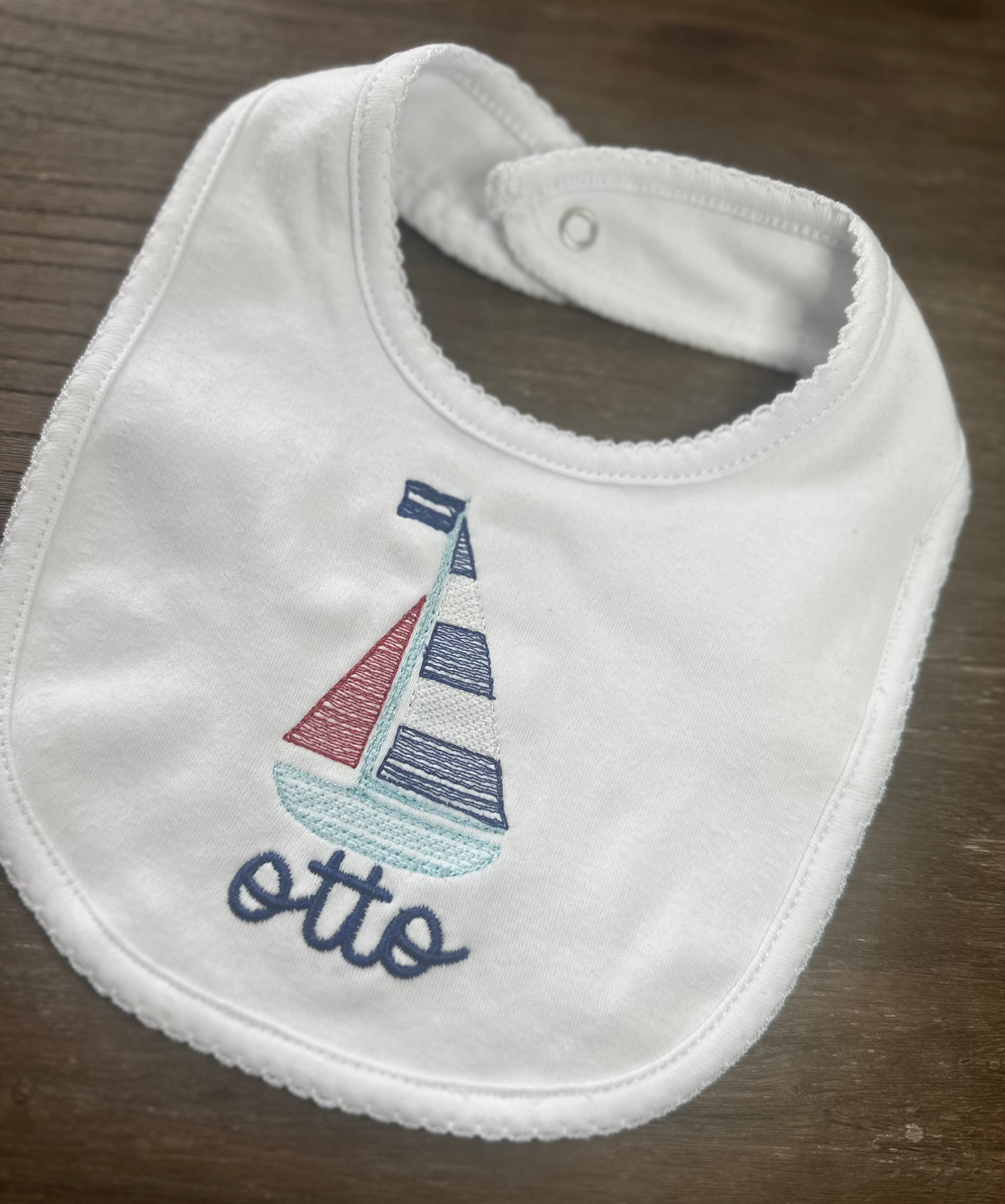 Picot Trim Bib
