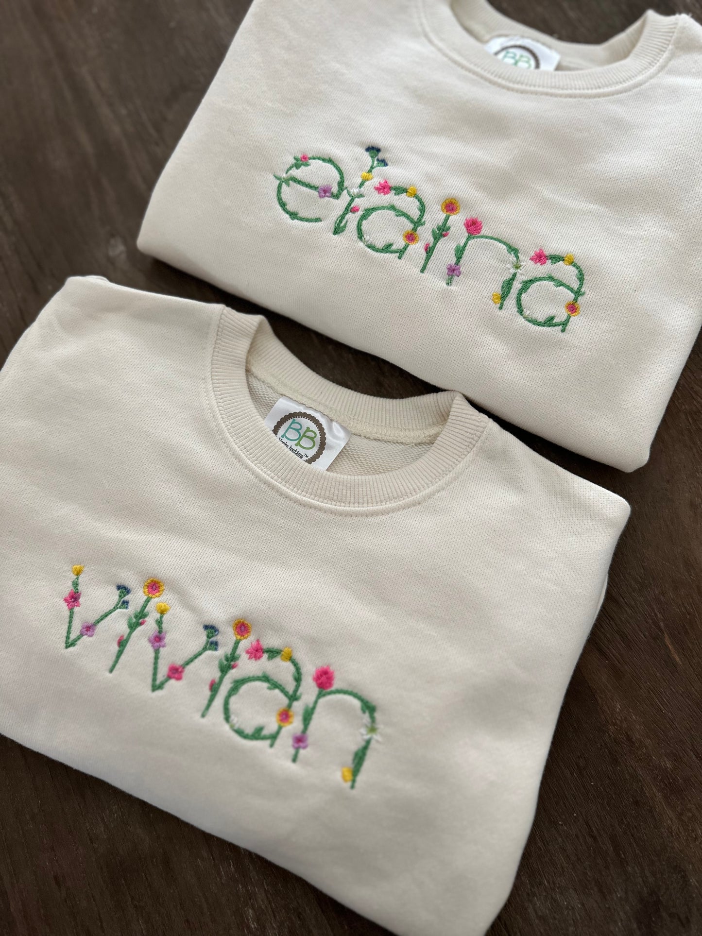 Girls Crew Neck Sweatshirt