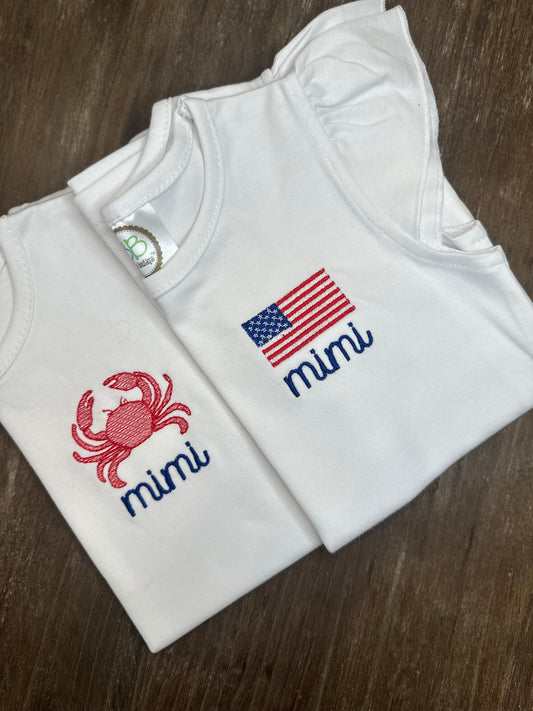 Flutter Sleeve Tank
