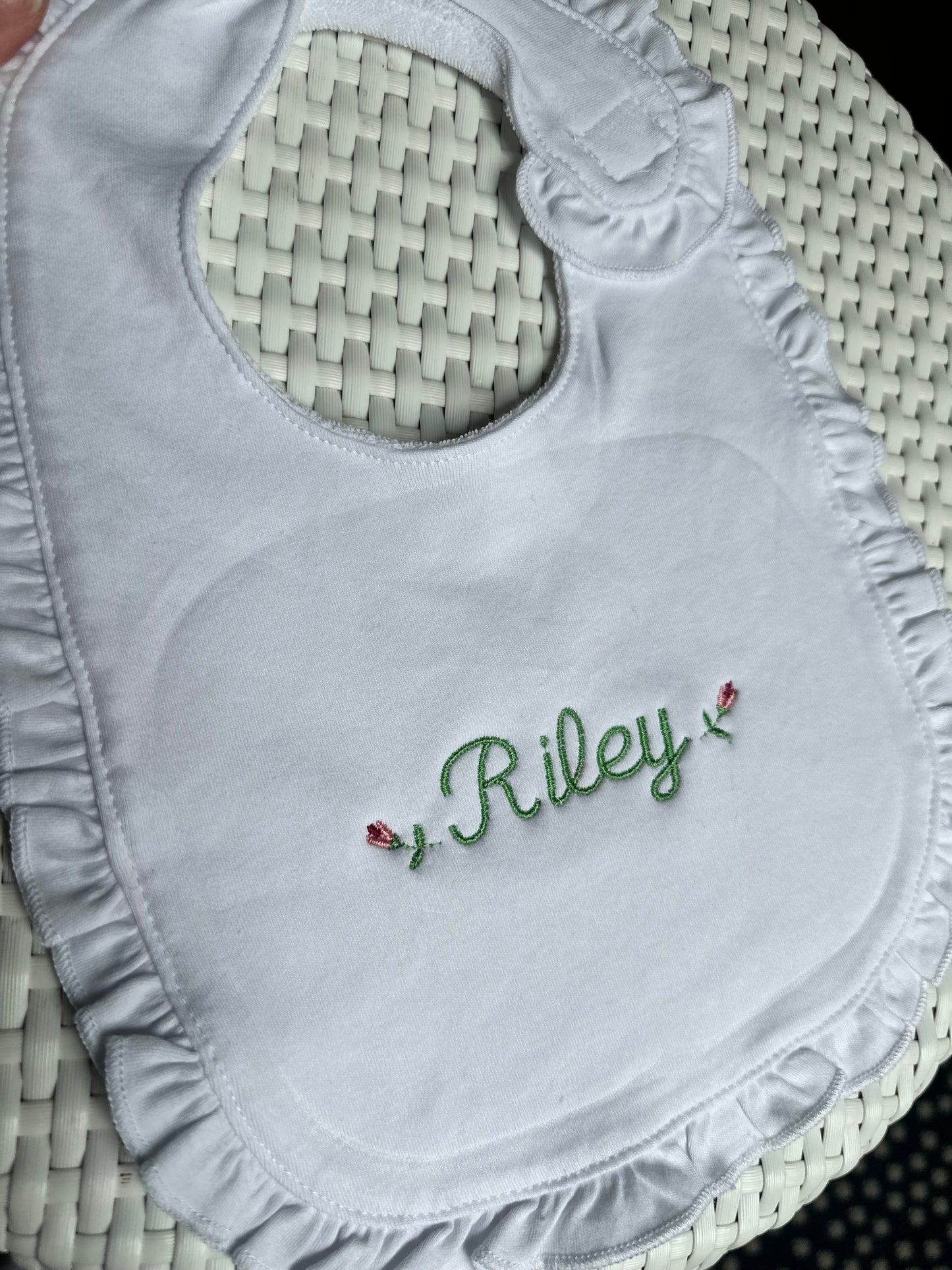 Ruffle Bib