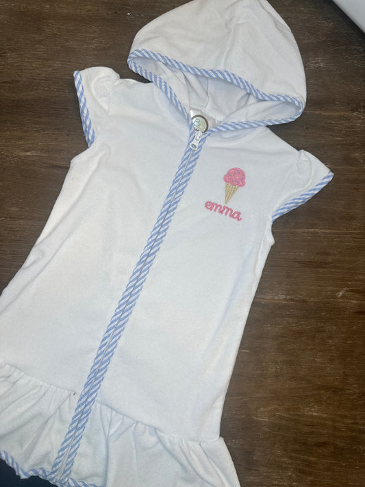 Girls Terrycloth Coverup