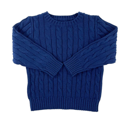 Cable Crewneck Sweater