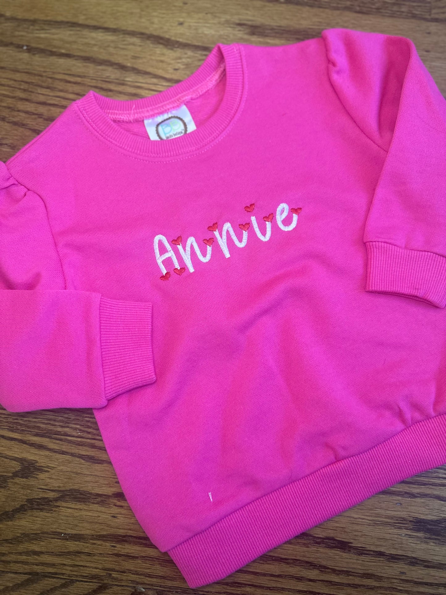 Girls Crewneck Sweatshirt