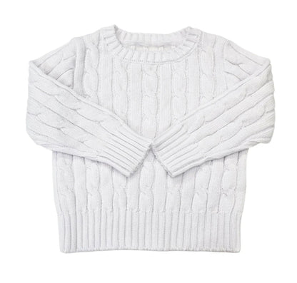 Cable Crewneck Sweater