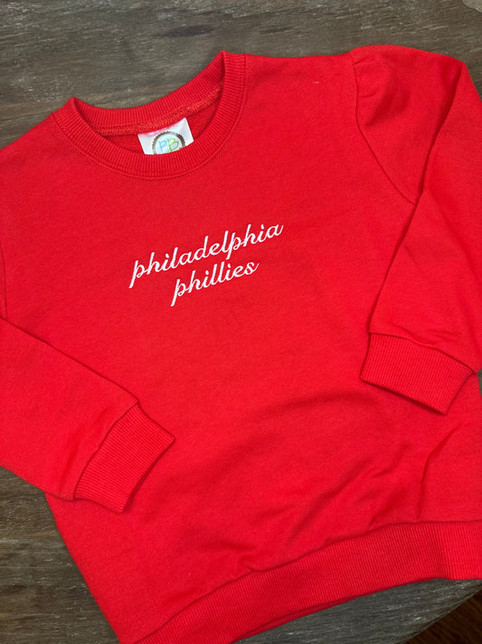 Girls Crewneck Sweatshirt