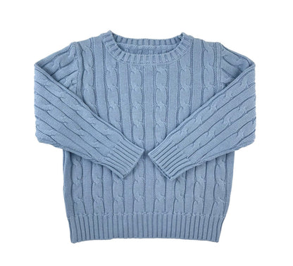 Cable Crewneck Sweater