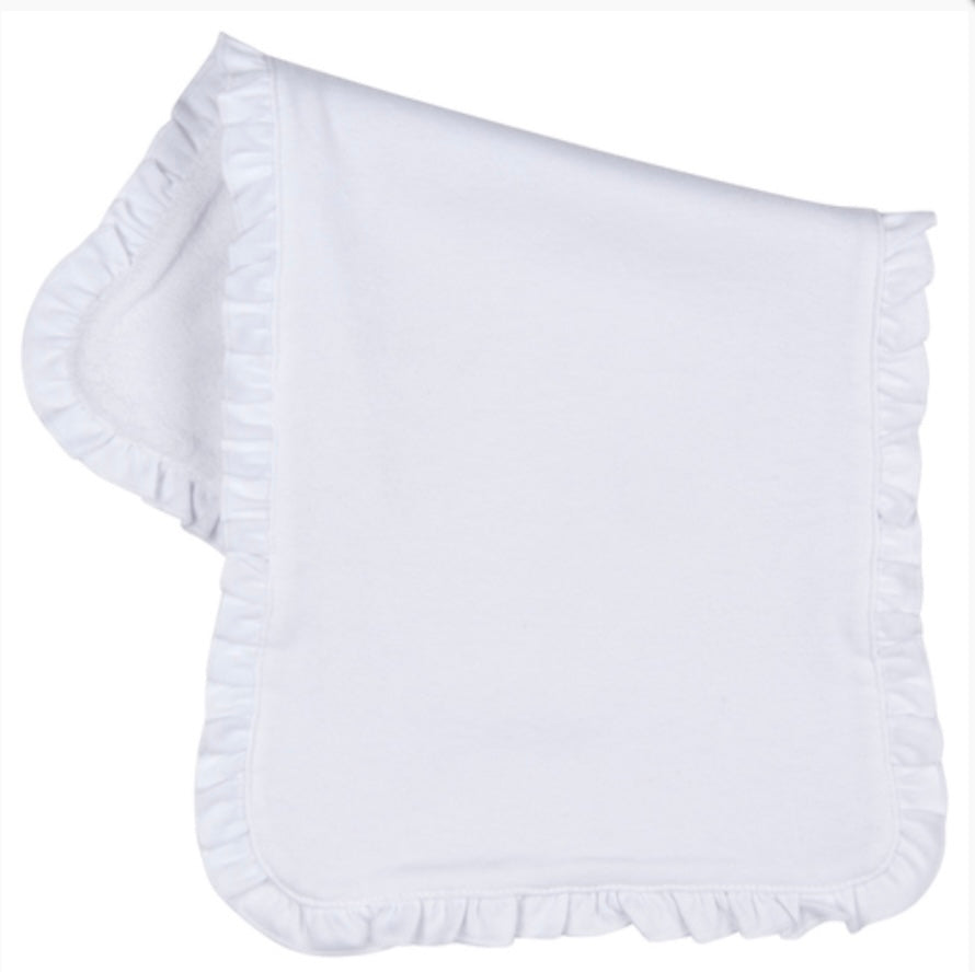 Ruffle Burp Cloth