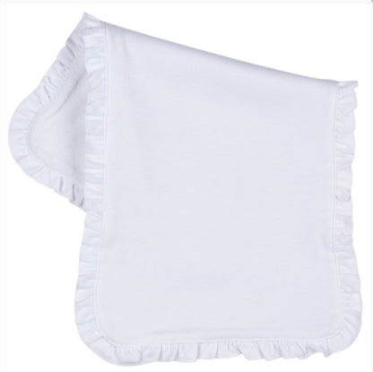 Ruffle Burp Cloth