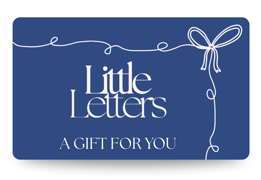 Little Letters Gift Card