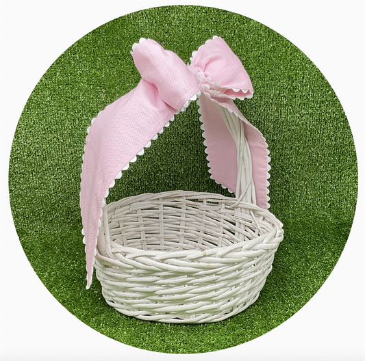 Pique Basket Bow